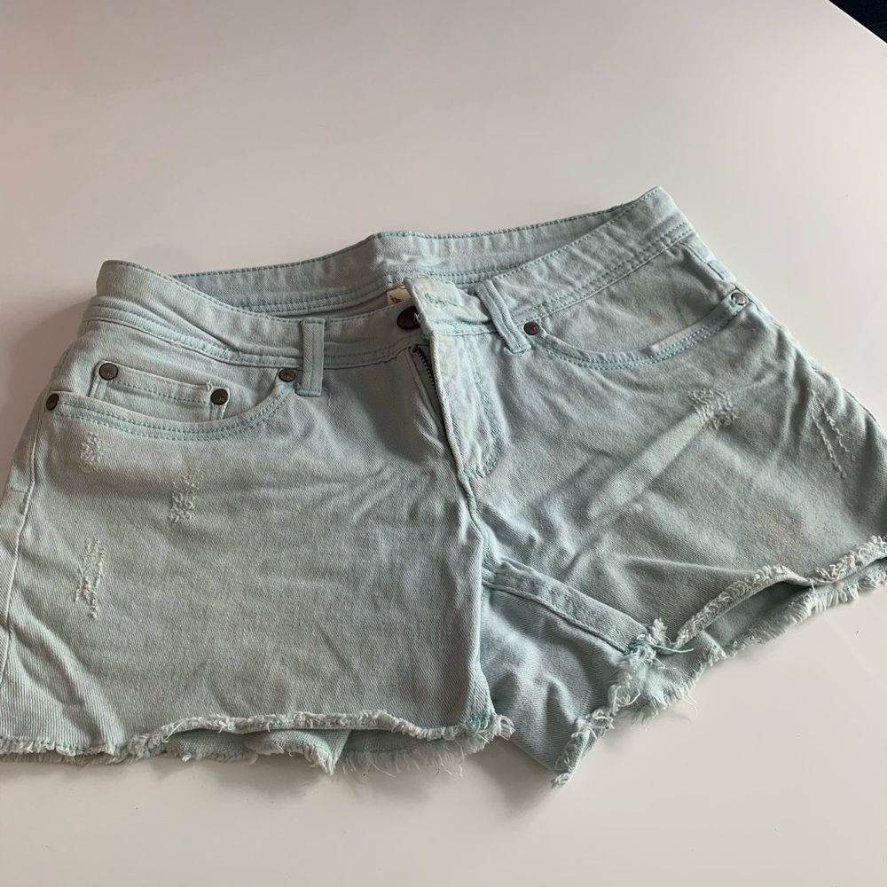 Blue shorts